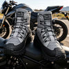 Riding Boots β Knob-Adjustable High-Top Motorcycle Boots, Waterproof Anti-Collision & Non-Slip