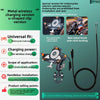 Metal Shockproof Motorcycle Phone Holder 4 Vibration Dampener 15W Wireless Charger Fast Charging Motorbike Bicycle Bike Stand