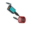 12V Waterproof Motorcycle USB & Type-C Fast Charger β SAE Adapter with Power Switch & Voltmeter