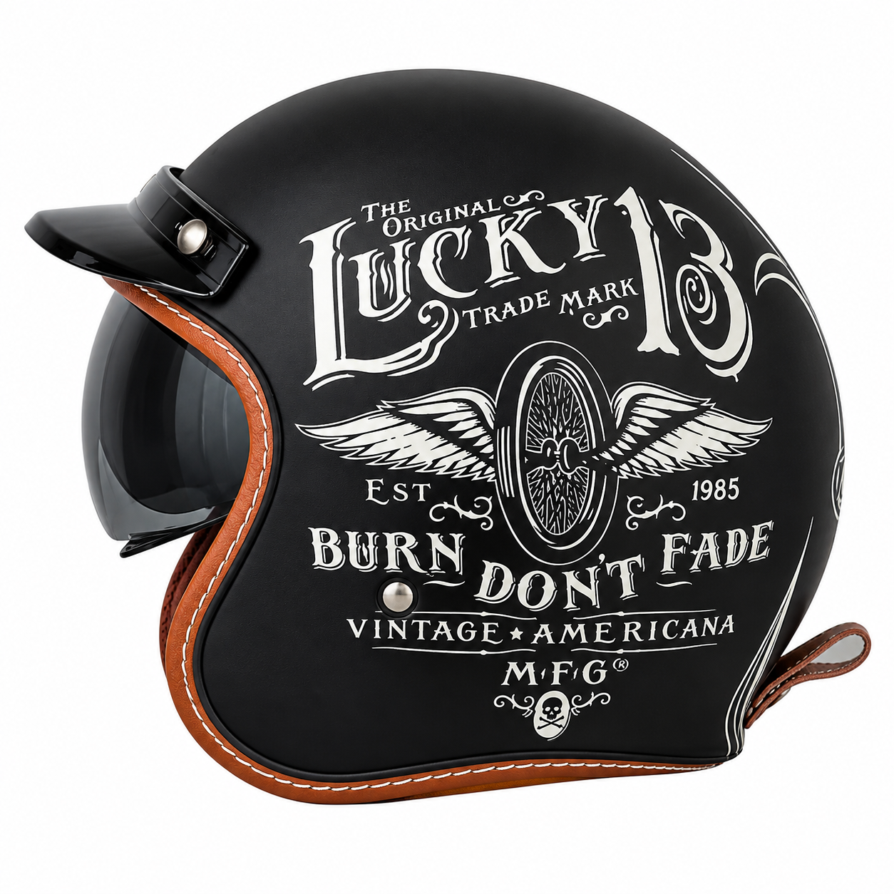 Open Face Helmets
