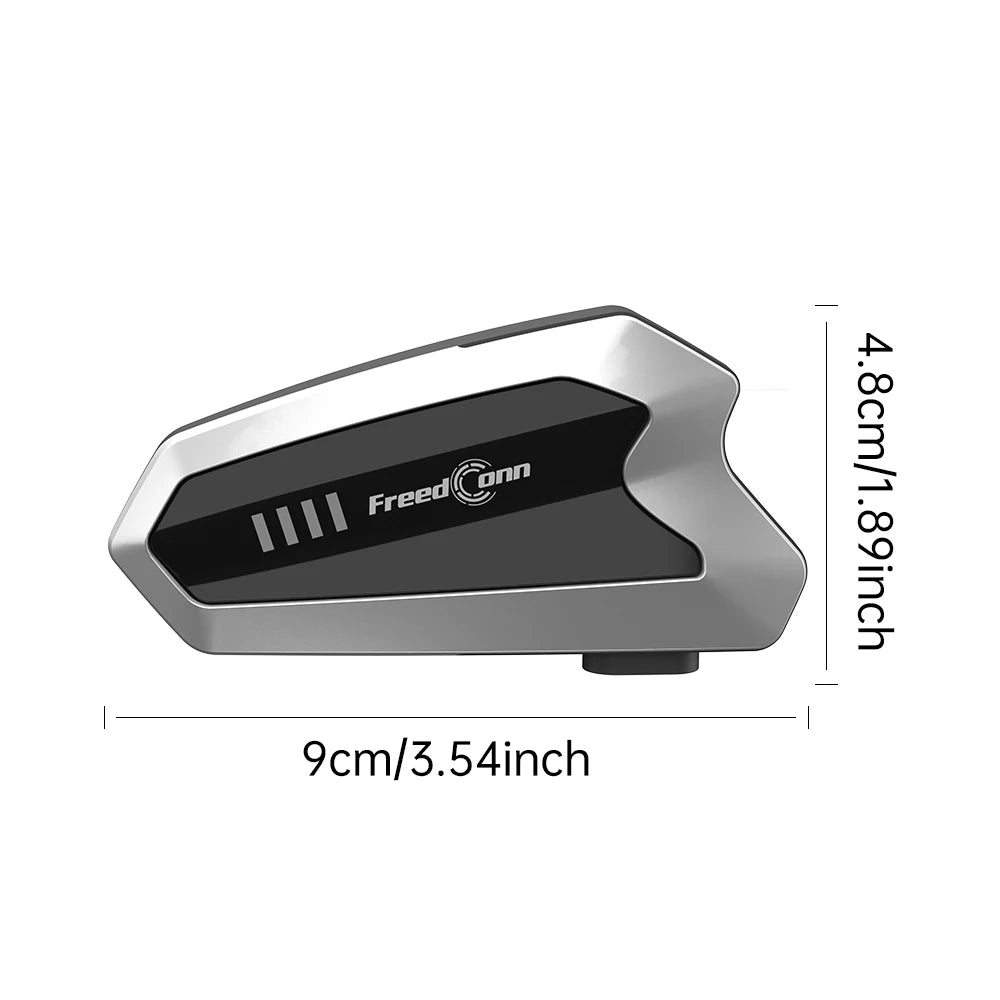 FREEDCONN HERO Motorcycle Bluetooth Intercom – 6-Rider 1500m