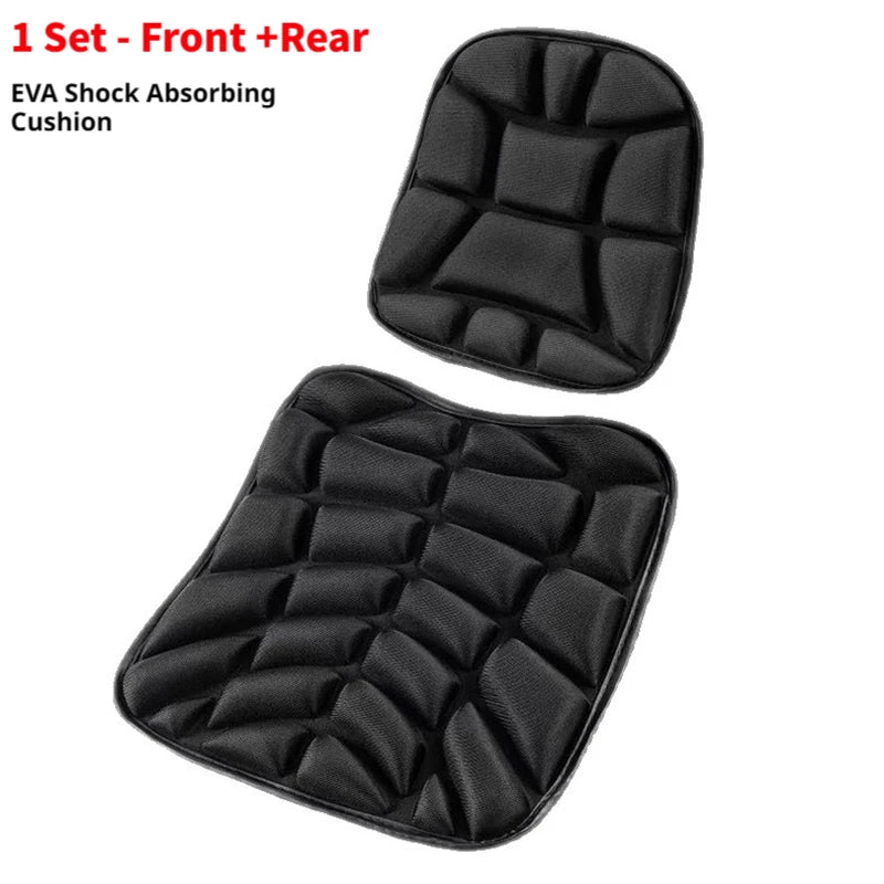 SEAMETAL Universal Motorcycle Gel Seat Cover 3D Breathable Comfort Cushion Shock Absorber Pad Anti-Slip Bike Saddle Protector