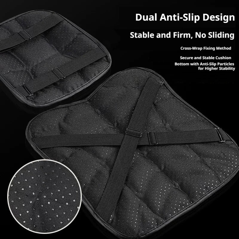 SEAMETAL Universal Motorcycle Gel Seat Cover 3D Breathable Comfort Cushion Shock Absorber Pad Anti-Slip Bike Saddle Protector