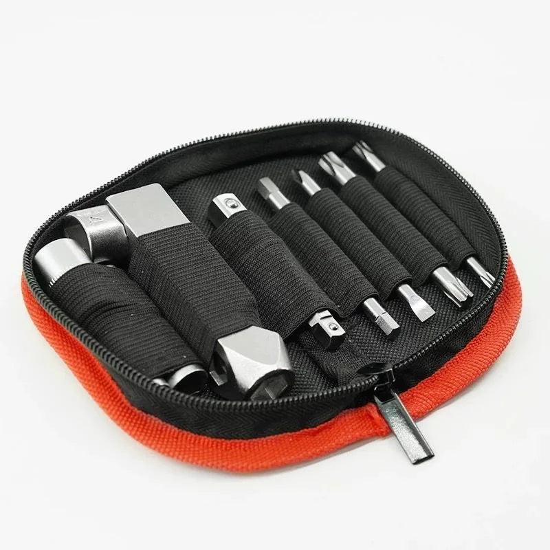 Portable Motorcycle Repair Tool Kit – 8-in-1 Screwdriver, Hex Wrench & Dual Socket Driver – Dirt Bike / Motocross – Carrying Case – $72