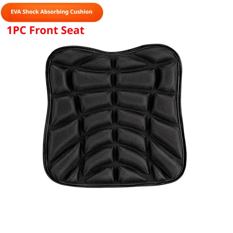 SEAMETAL Universal Motorcycle Gel Seat Cover 3D Breathable Comfort Cushion Shock Absorber Pad Anti-Slip Bike Saddle Protector