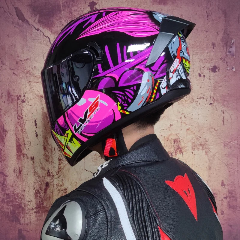 Winter Warm Full Face Helmet with Double Visor