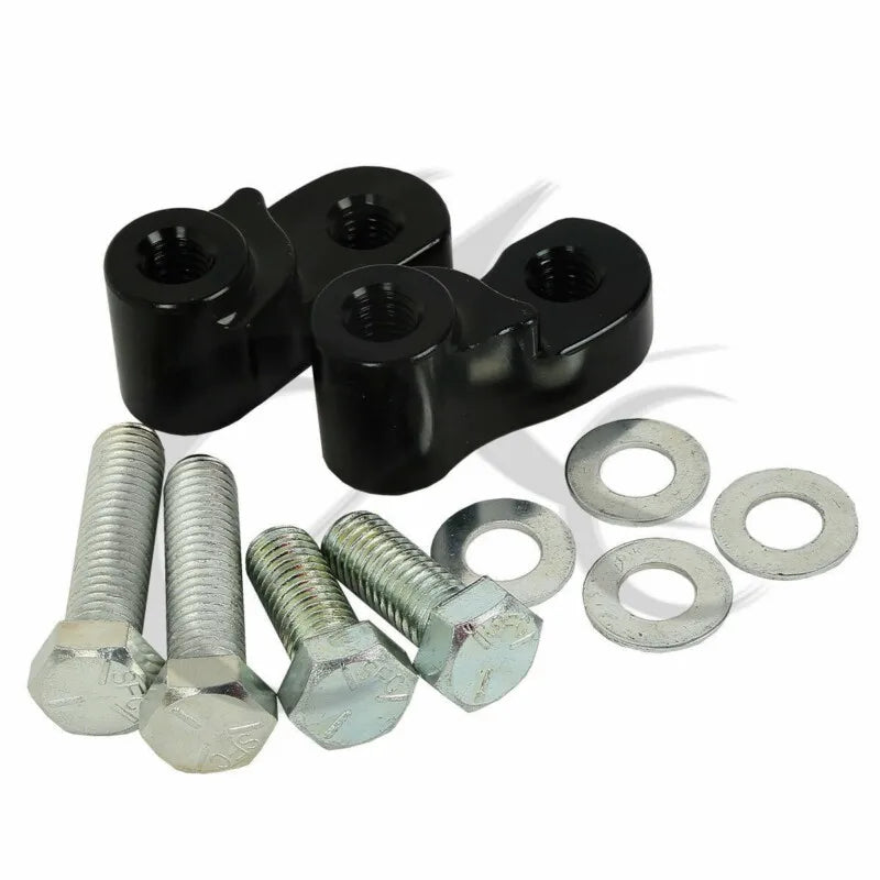 Motorcycle 1" Rear Lowering Kit  CNC Aluminum For Harley Sportster XL 883 1200 2005-2015 Black Chrome