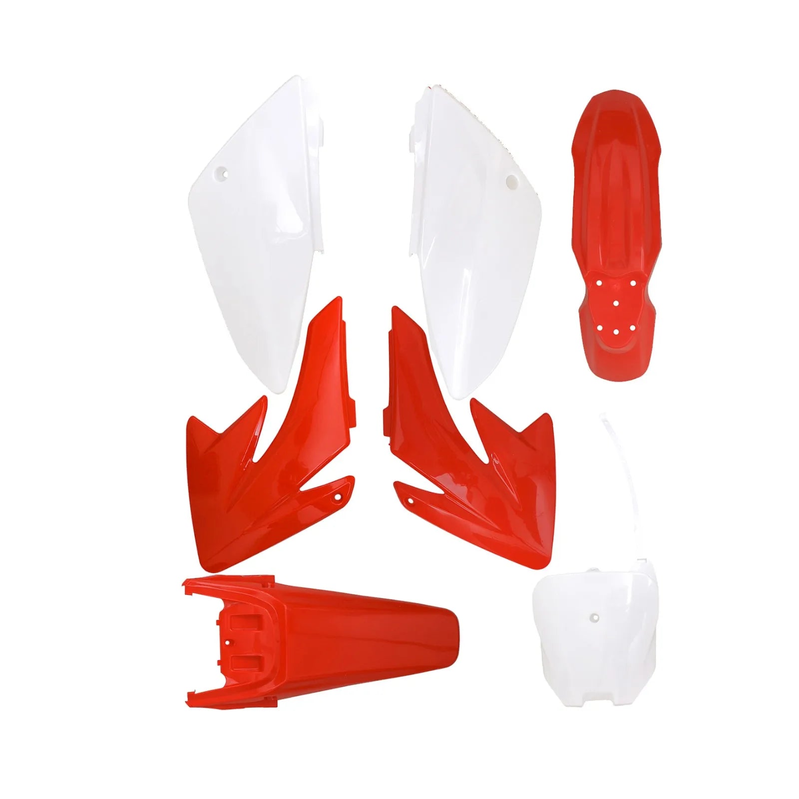 Motorcycle Accessories Plastics Fender CRF 70 Plastic covers Fairing Kits for Honda CRF 70 Dirt Pit Bike Motorcycle