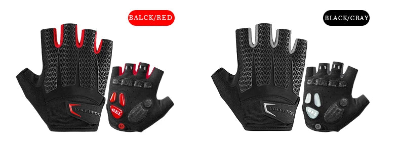 ROCKBROS Cycling Gloves Half Finger Men Women Anti Slip Gel Pad Breathable Motorcycle MTB Road Bike Gloves Sports Bicycle Gloves