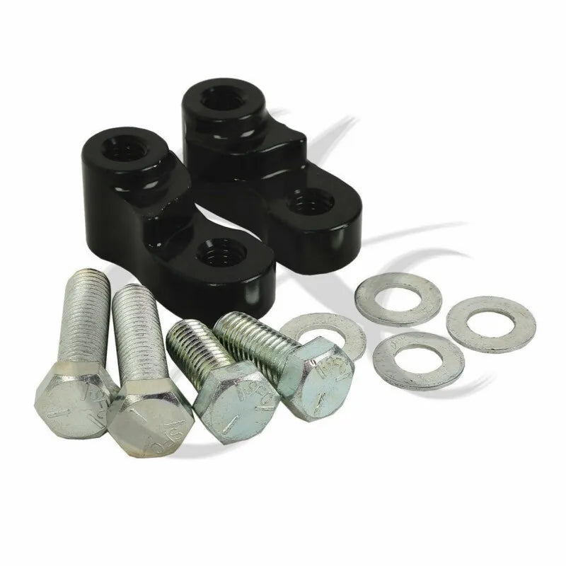 Motorcycle 1" Rear Lowering Kit  CNC Aluminum For Harley Sportster XL 883 1200 2005-2015 Black Chrome