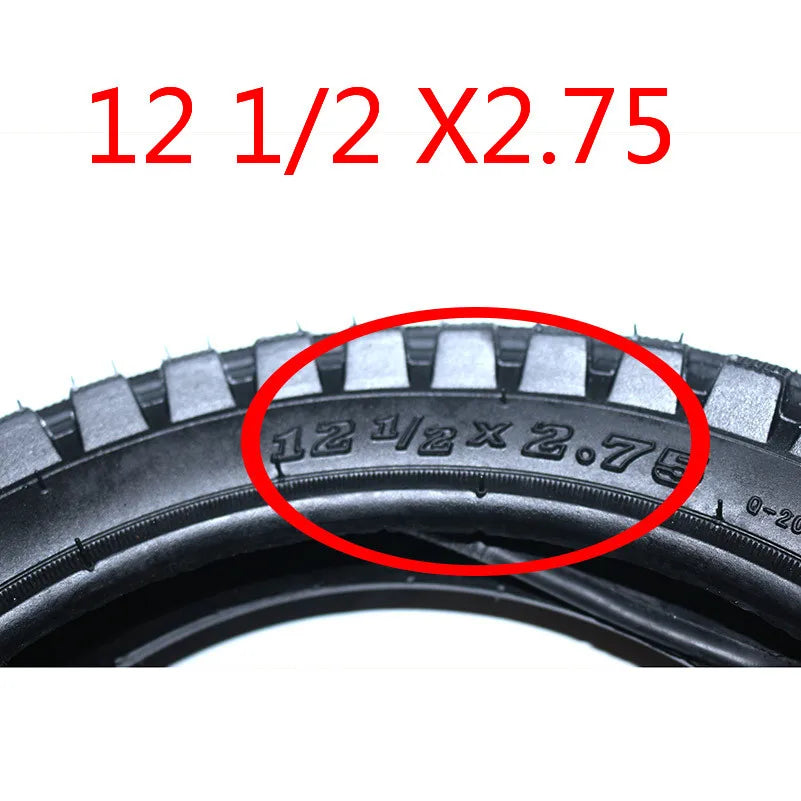 Dirt Bike Tires – 12.5x2.75 Tire & Inner Tube for Mini Dirt Bikes