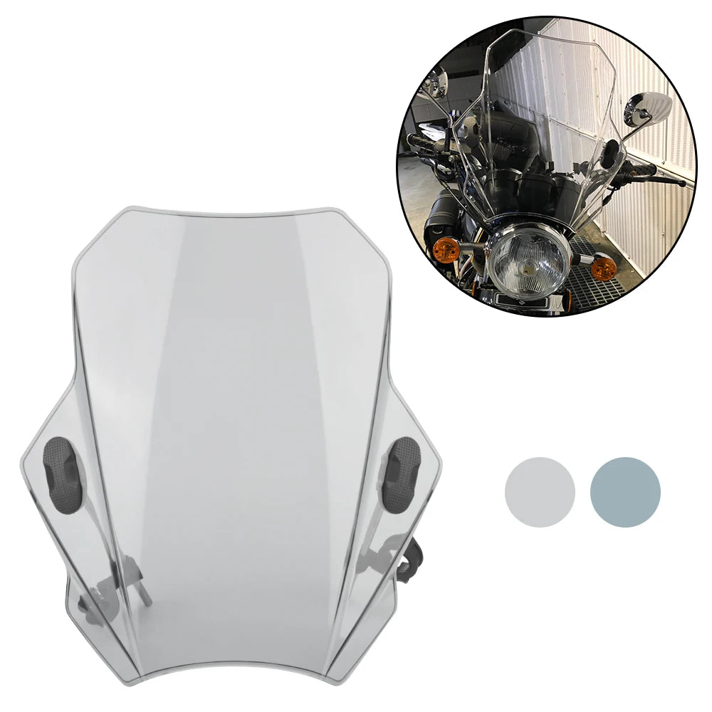 Motorcycle Windshield – Universal Adjustable Windscreen for MT07, MT09 & Sport Bikes
