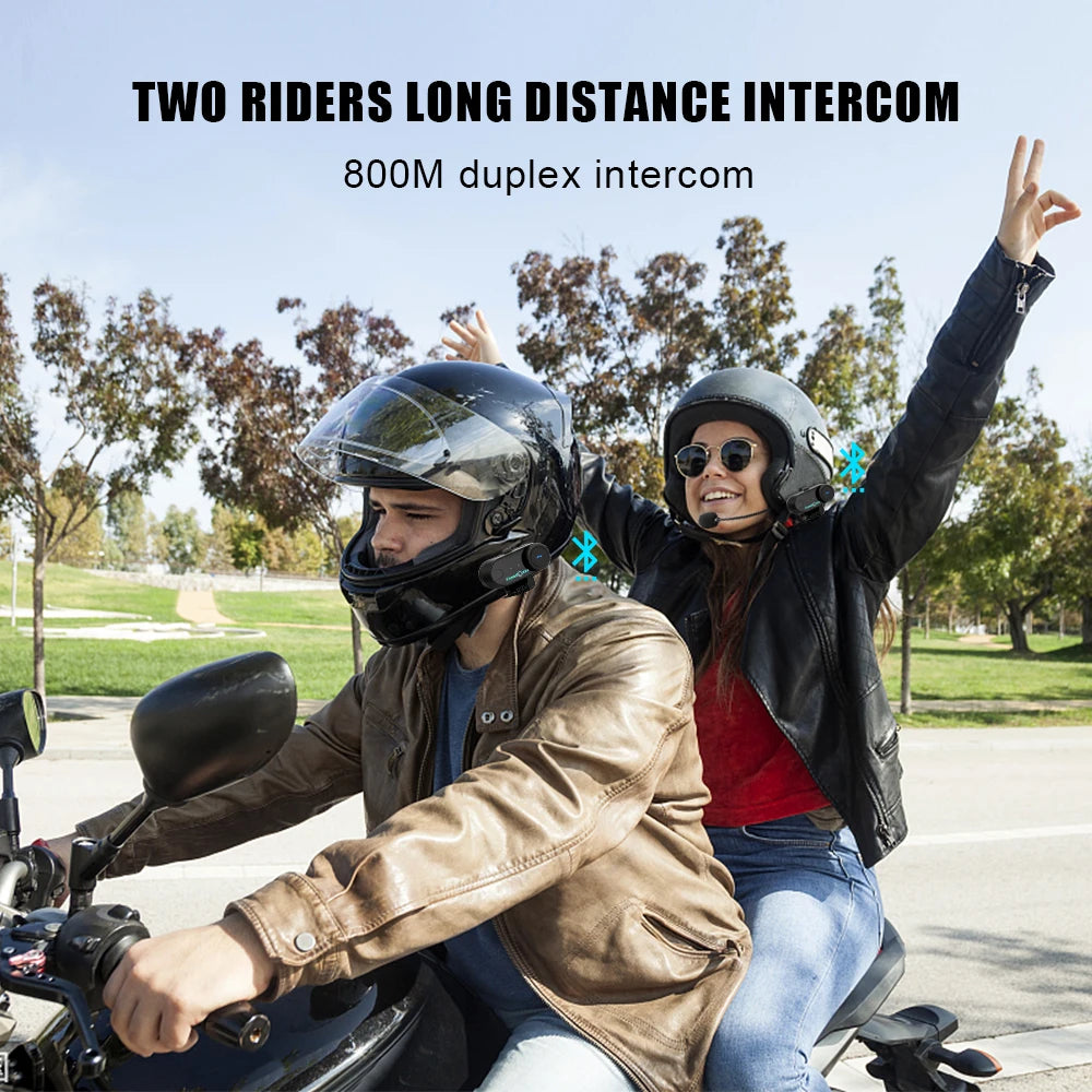 FREEDCONN T-COM VB Motorcycle Bluetooth Intercom – 6-Rider Group
