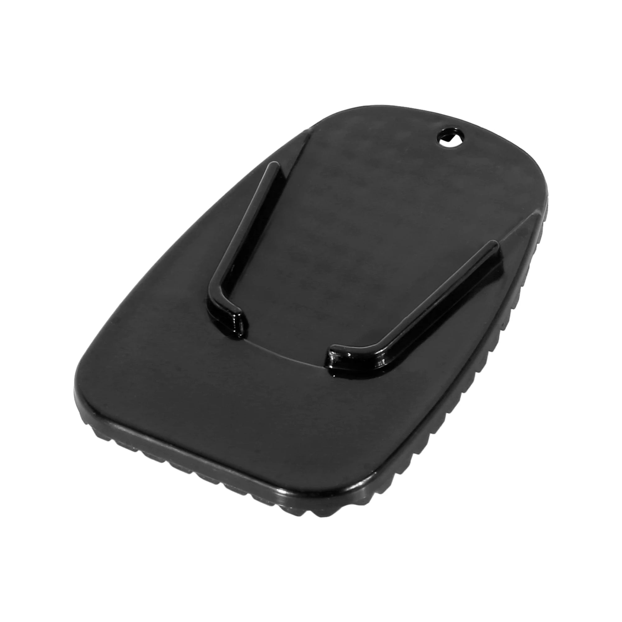 Motoforti Universal Motorcycle Kickstand Side Kick Pad Support Plate Pad Parking Stand Side Stand Extension Pad – Plastic Non-Slip 9x5.8cm Black Blue Red Orange 1pcs 2pcs