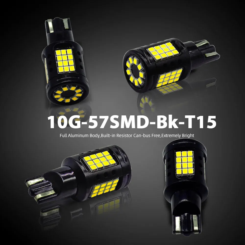 LED Turn Signal Bulbs – 2500LM W16W WY16W 921 T15 CANBUS LED Bulbs