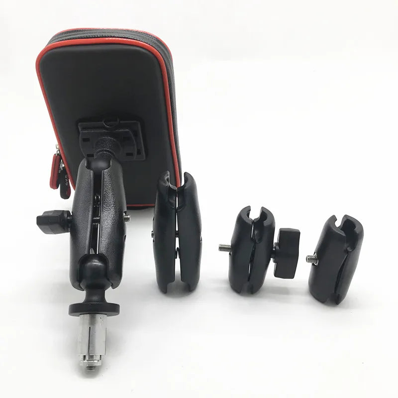 Waterproof Motorcycle Phone Pouch – Handlebar Mount Bag with Card Slots for Honda F5, CBR650F & VFR1200