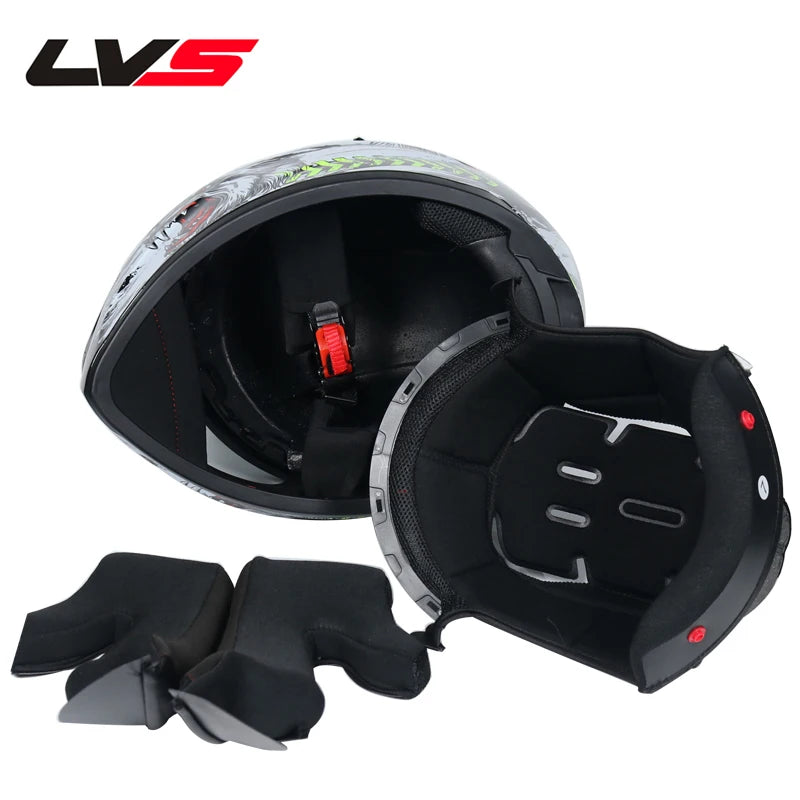 Winter Warm Full Face Helmet with Double Visor