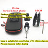 Waterproof Motorcycle Phone Pouch – Handlebar Mount Bag with Card Slots for Honda F5, CBR650F & VFR1200