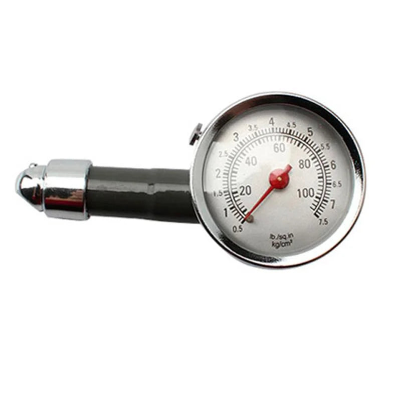 Tire Air Pressure Gauge – Metal Vehicle Tire Pressure Meter for Car & Truck