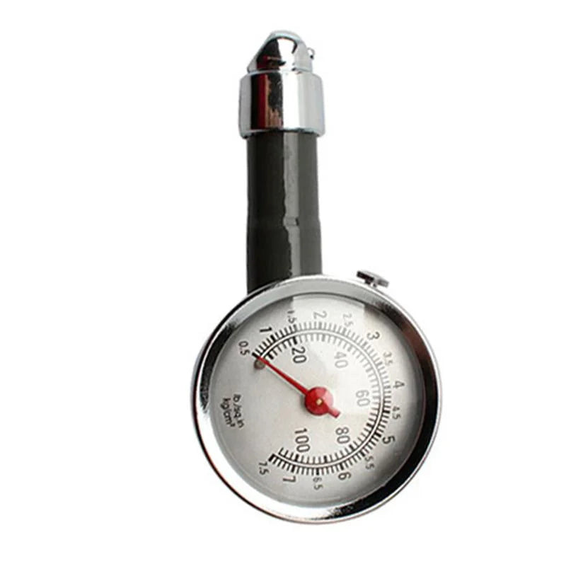 Tire Air Pressure Gauge – Metal Vehicle Tire Pressure Meter for Car & Truck