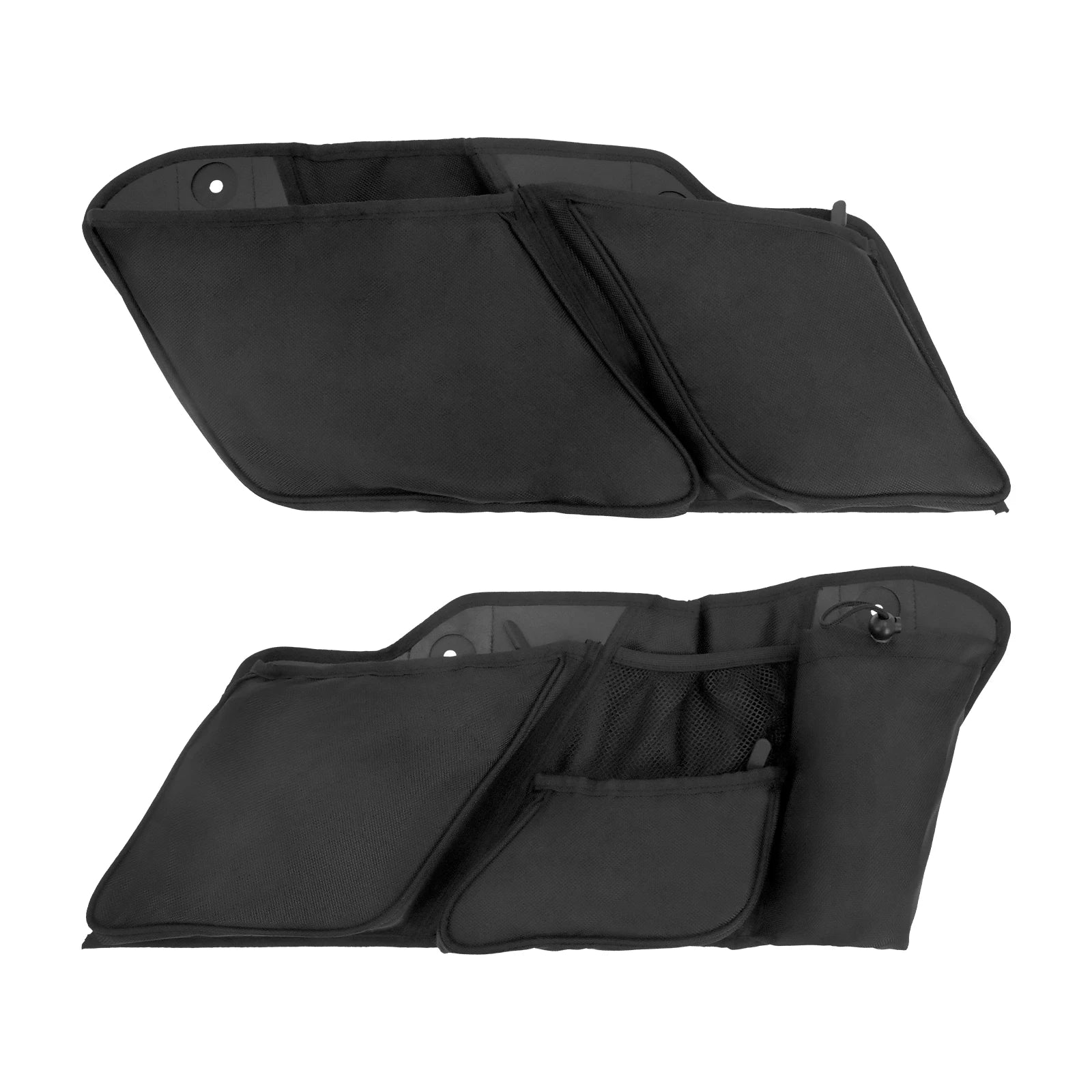 REWMTER Motorcycle Saddlebag Liners Wall Organizer Storage Zipper Tool Bag for Harley Touring Road Glide Street Glide Electra Glide Tri Glide FLHX 2014-2021 – Nylon Waterproof (1 Pair)