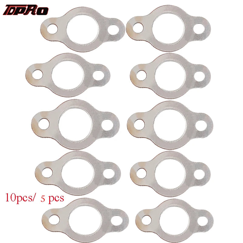 TDPRO Exhaust Pipe Gaskets 20mm Exhaust Carby Manifold Gasket For 48cc 66cc 80cc 2 Stroke Mini Pocket ATV Quad Motorized PitBike