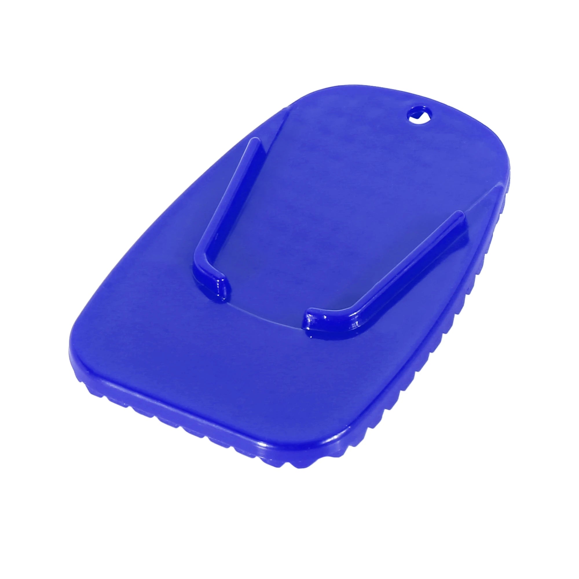 Motoforti Universal Motorcycle Kickstand Side Kick Pad Support Plate Pad Parking Stand Side Stand Extension Pad – Plastic Non-Slip 9x5.8cm Black Blue Red Orange 1pcs 2pcs