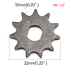 TDPRO 5pcs 25H T8F Chain 9T 11T Front Sprocket Gear Part 2 Stroke Engine Fits 43cc 47cc 49cc Mini Pocket Pit Bike Scooter ATV