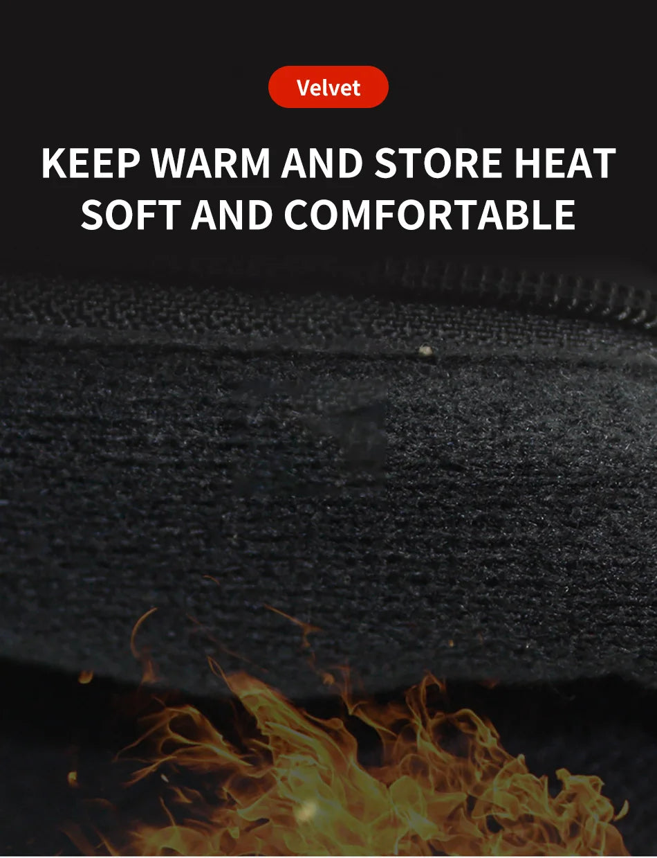 Savior Heat Battery Heated Motorcycle Gloves Goat Skin Leather 3 Shift Temperature Control Waterproof Electric Heated Gloves