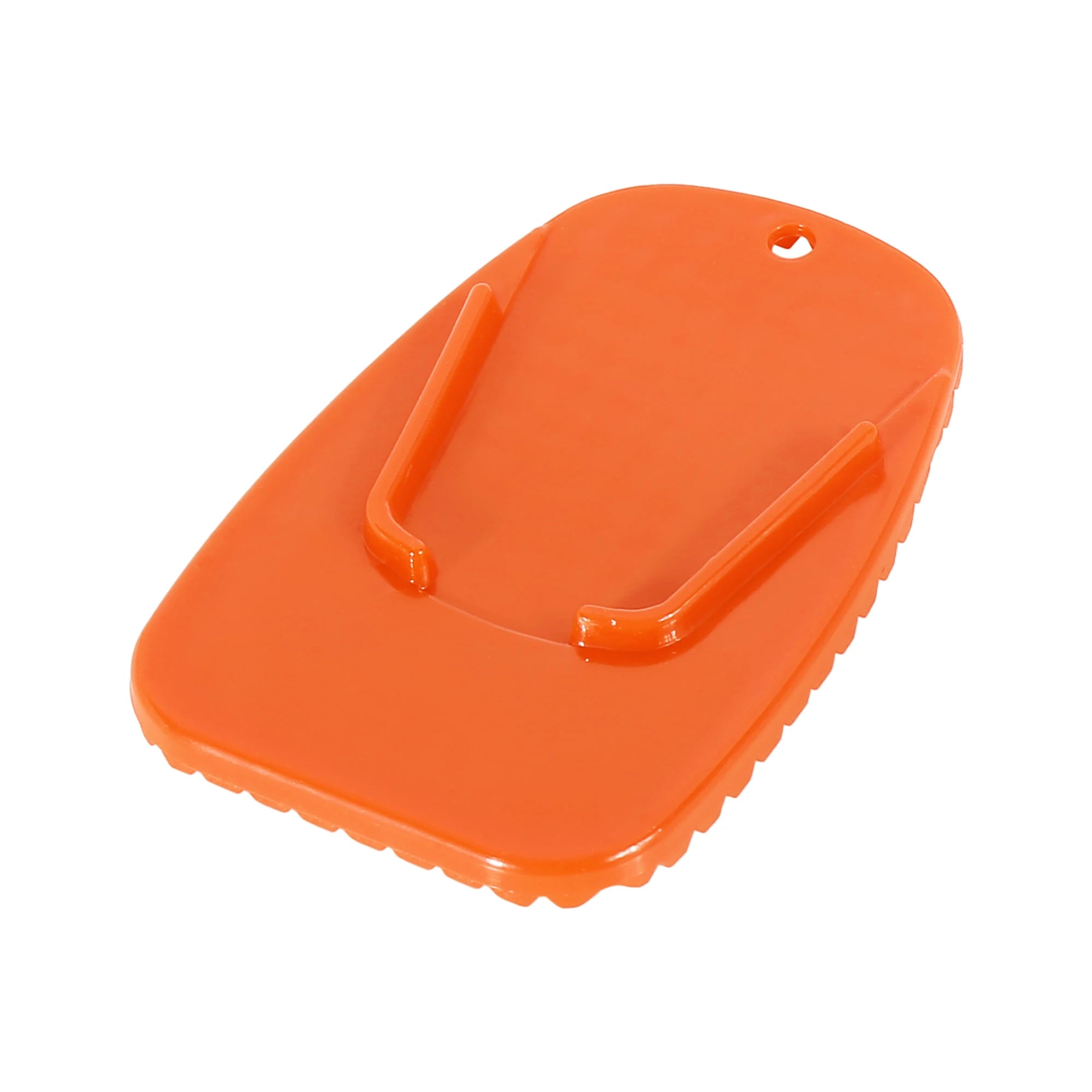 Motoforti Universal Motorcycle Kickstand Side Kick Pad Support Plate Pad Parking Stand Side Stand Extension Pad – Plastic Non-Slip 9x5.8cm Black Blue Red Orange 1pcs 2pcs