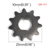TDPRO 5pcs 25H T8F Chain 9T 11T Front Sprocket Gear Part 2 Stroke Engine Fits 43cc 47cc 49cc Mini Pocket Pit Bike Scooter ATV