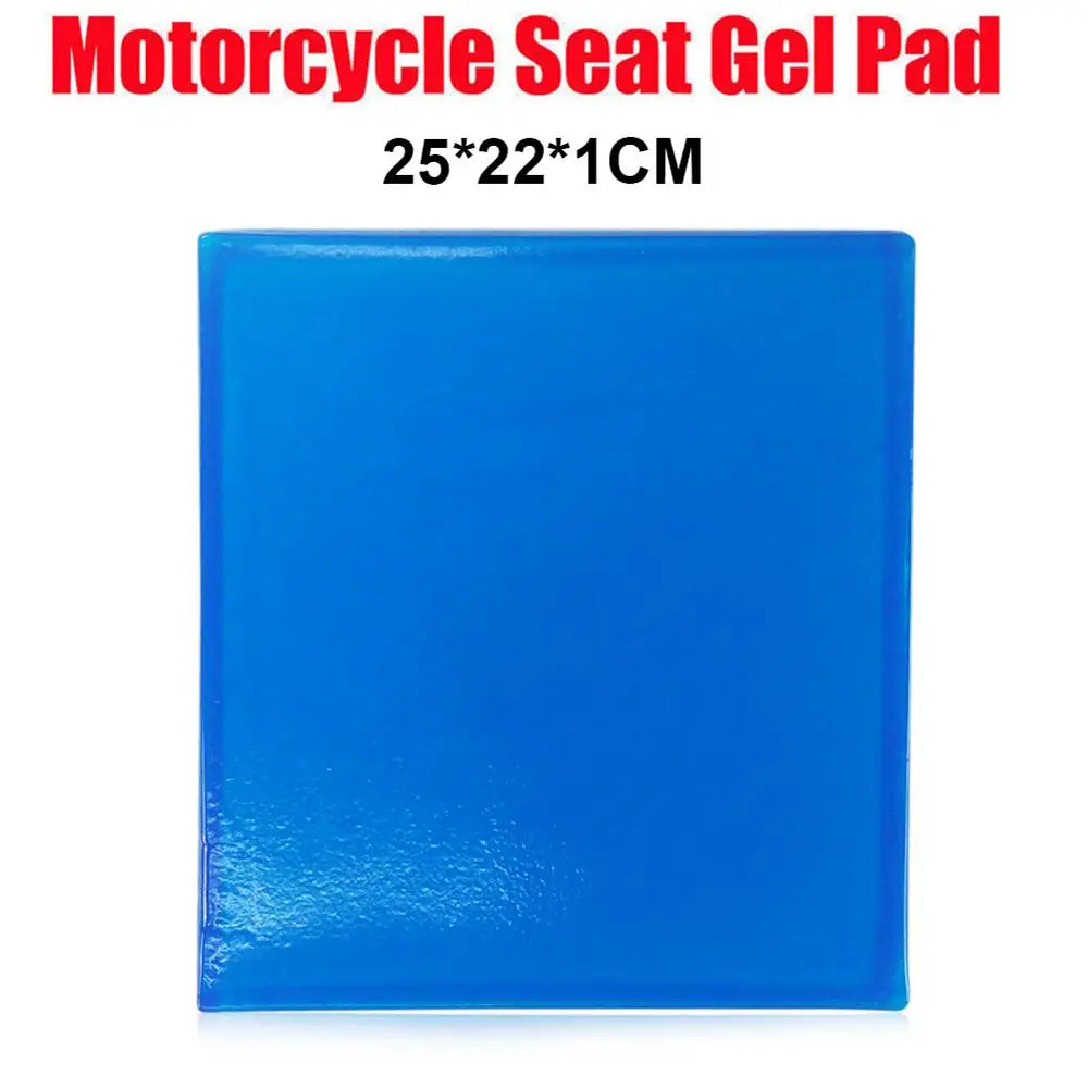 Universal Motorcycle Seat Gel Pad Spandex Cool and Refreshing Comfortable Shock Absorption DIY Gel Cushion for Motorbike