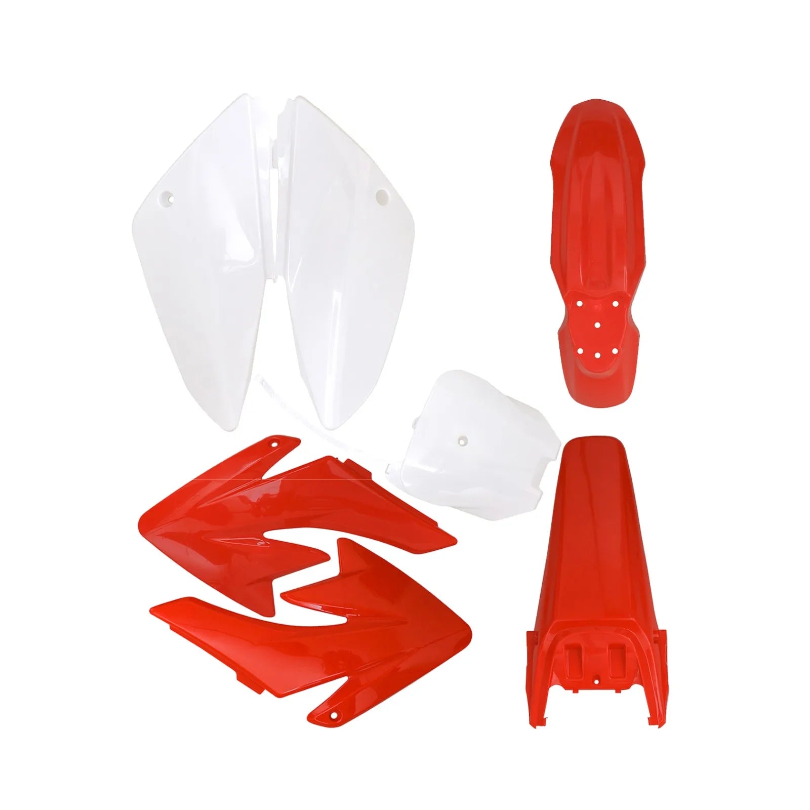 Motorcycle Accessories Plastics Fender CRF 70 Plastic covers Fairing Kits for Honda CRF 70 Dirt Pit Bike Motorcycle