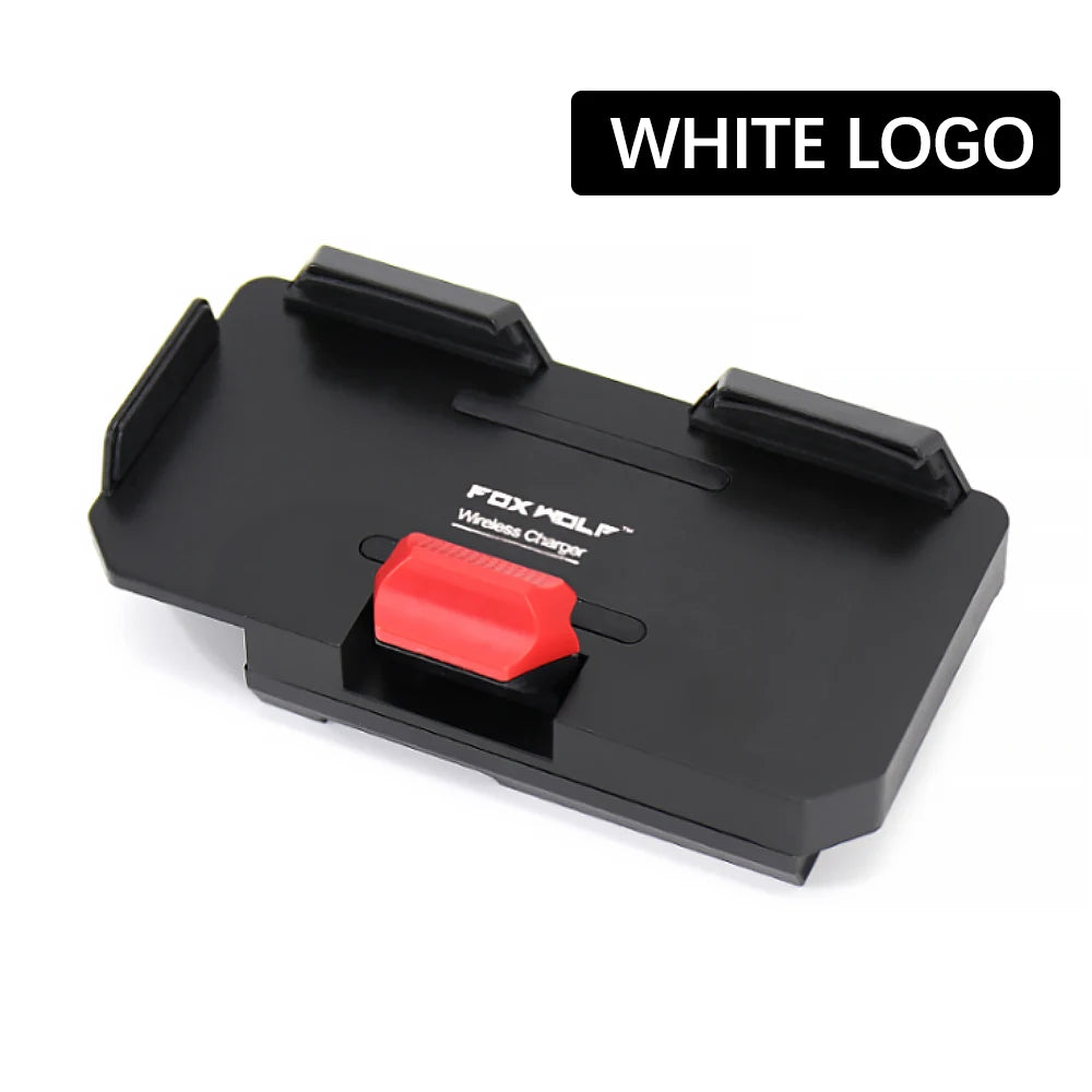Motorcycle USB Wireless Charging Mobile Phone Navigation Bracket Red White Logo For BMW R 1300 GS r 1300 gs R1300GS r1300gs