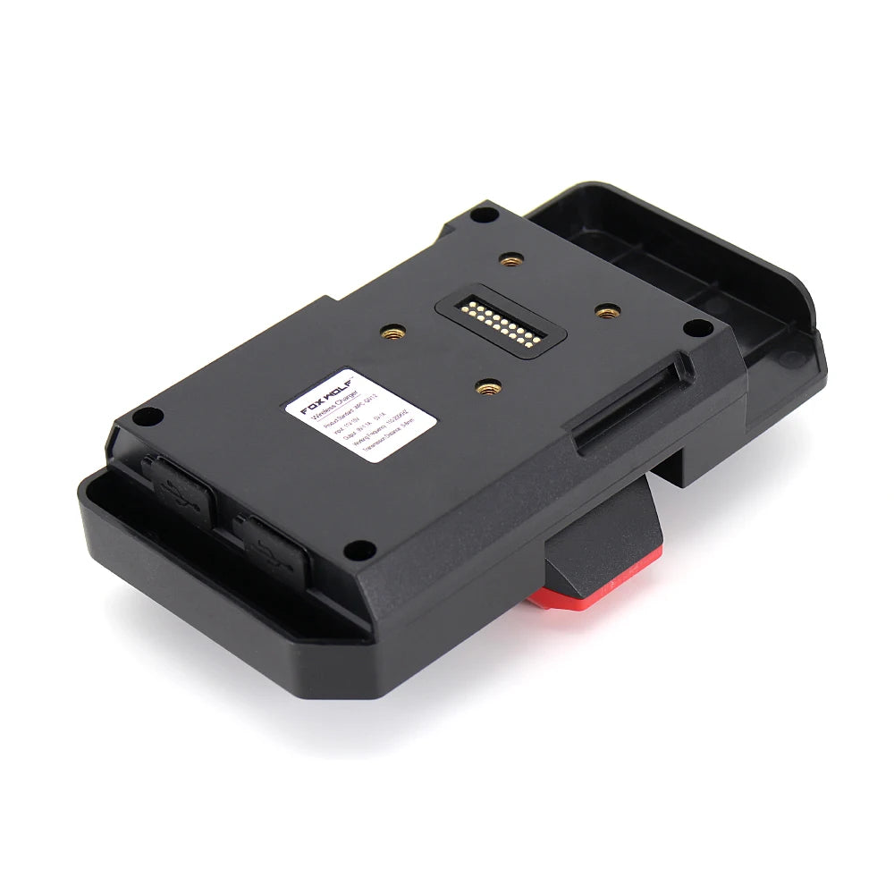 Motorcycle USB Wireless Charging Mobile Phone Navigation Bracket Red White Logo For BMW R 1300 GS r 1300 gs R1300GS r1300gs