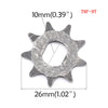 TDPRO 5pcs 25H T8F Chain 9T 11T Front Sprocket Gear Part 2 Stroke Engine Fits 43cc 47cc 49cc Mini Pocket Pit Bike Scooter ATV
