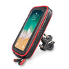 Waterproof Motorcycle GPS Phone Pouch – Adjustable Handlebar Mount Bag with Card Slots