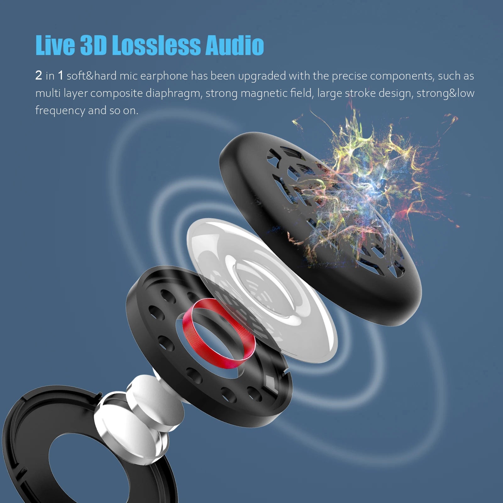 FREEDCONN KY Pro Motorcycle Bluetooth Intercom – 6-Rider 1000m