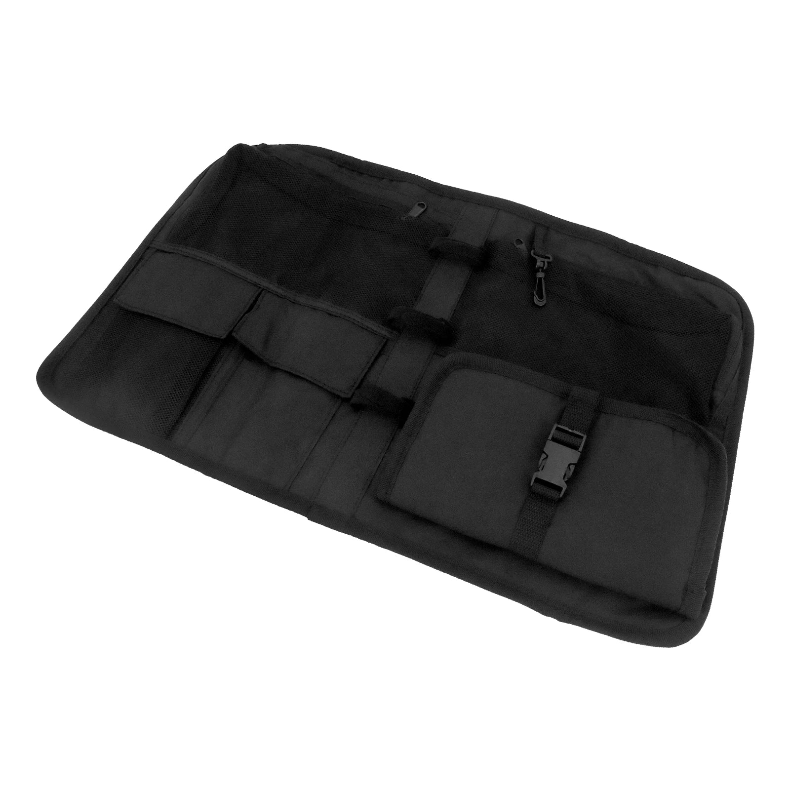 REWMTER Motorcycle Tour Luggage Trunk Lid Organizer Hard Storage Bags Case Saddlebag for Indian Roadmaster 2015-2021 Chieftain 2014-2021 – Nylon Waterproof Quick-Disconnect