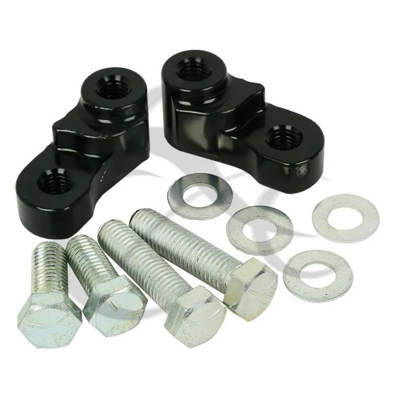 Motorcycle 1" Rear Lowering Kit  CNC Aluminum For Harley Sportster XL 883 1200 2005-2015 Black Chrome