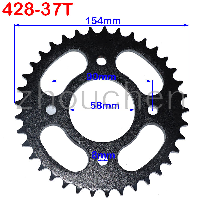 420/428 Rear Sprocket 37T 41T 48T 58mm