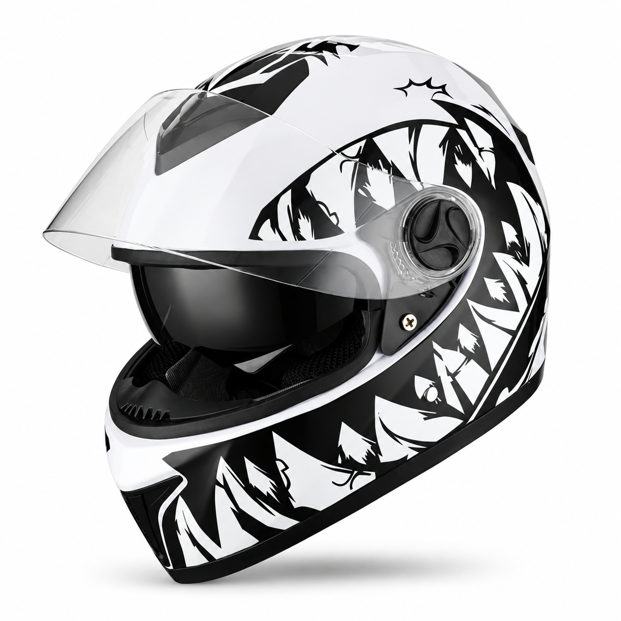 Motocross Full Face Flip Up Helmet - DOT Certified