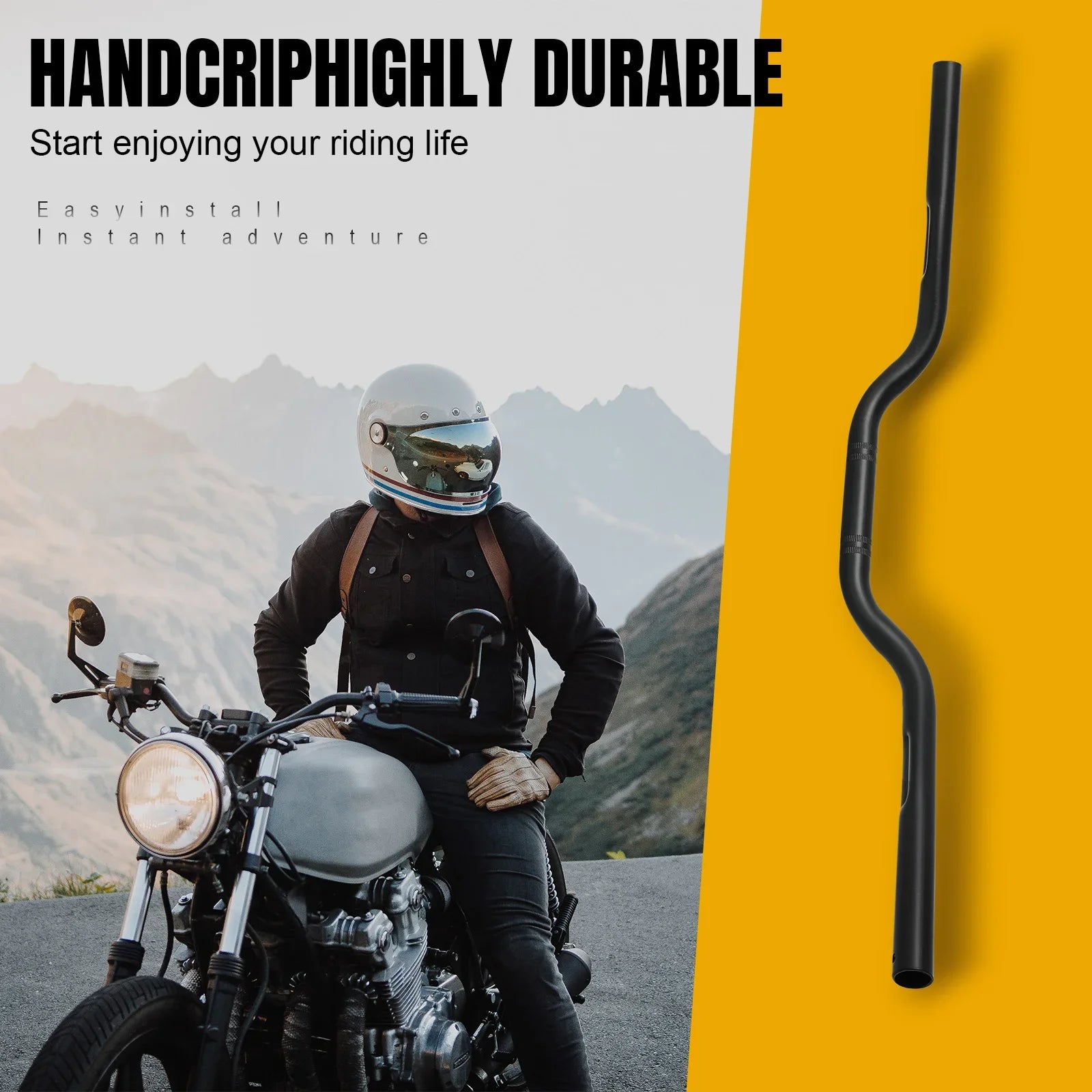 Motorcycle 22mm 25mm Drag Bar Handlebar Handle Dimpled For Harley Sportster XL883 XL1200 X48 Dany Softail Fat Bob Boy FLST FXST