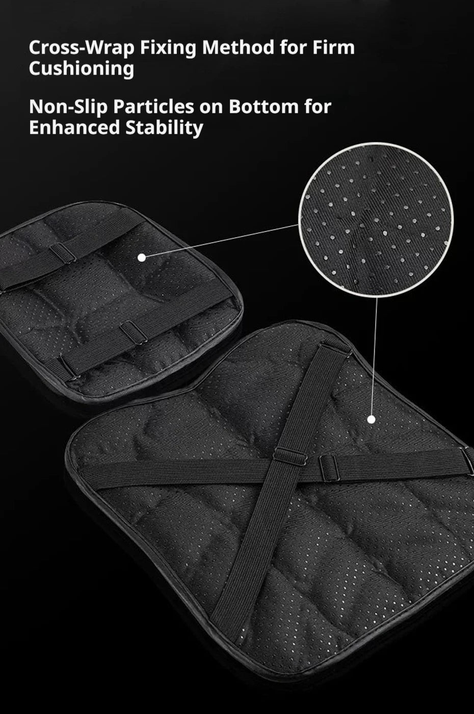 SEAMETAL Universal Motorcycle Gel Seat Cover 3D Breathable Comfort Cushion Shock Absorber Pad Anti-Slip Bike Saddle Protector