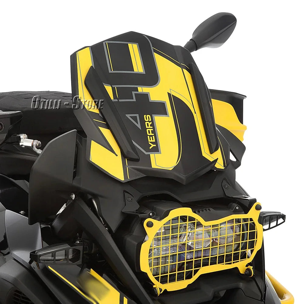 Motorcycle Windshield for BMW R1250GS 2018-2024 ADV LC Rallye Windscreen Deflector Protector Wind Screen – Otilli ABS Plastic 8 Styles R1200GS LC R1250GS Adventure