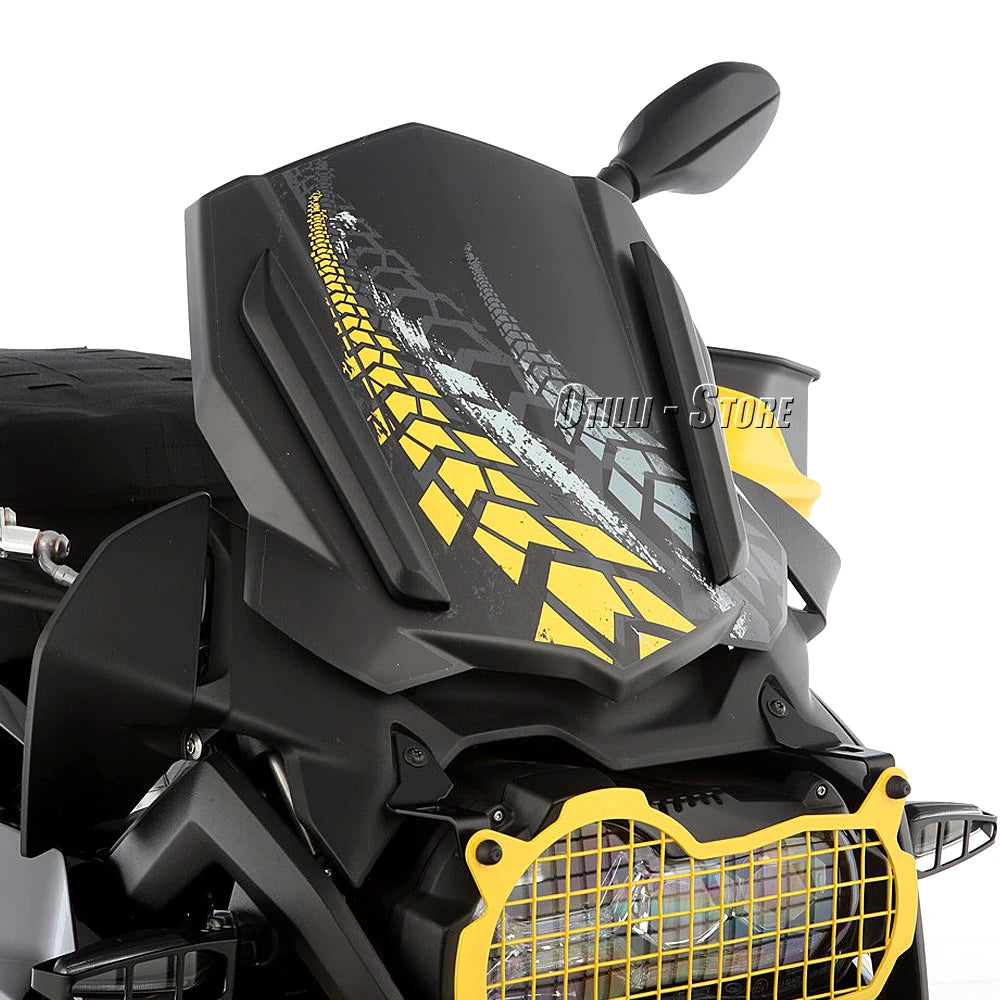 Motorcycle Windshield for BMW R1250GS 2018-2024 ADV LC Rallye Windscreen Deflector Protector Wind Screen – Otilli ABS Plastic 8 Styles R1200GS LC R1250GS Adventure