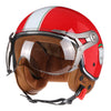 Open Face Helmets – DOT 3/4 Retro Motorcycle Helmet, Vintage Chopper & Scooter Helmet for Men & Women