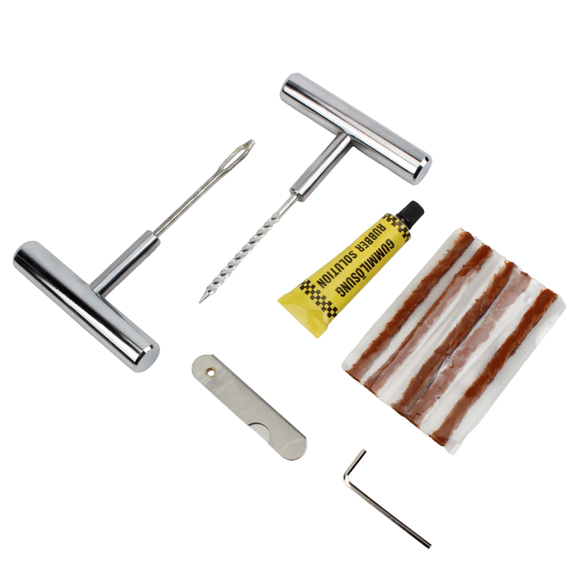 Tubeless Motorcycle Tire Repair Tool Kit – Set A ($44) or Set B ($24) – Auto Bike Moto