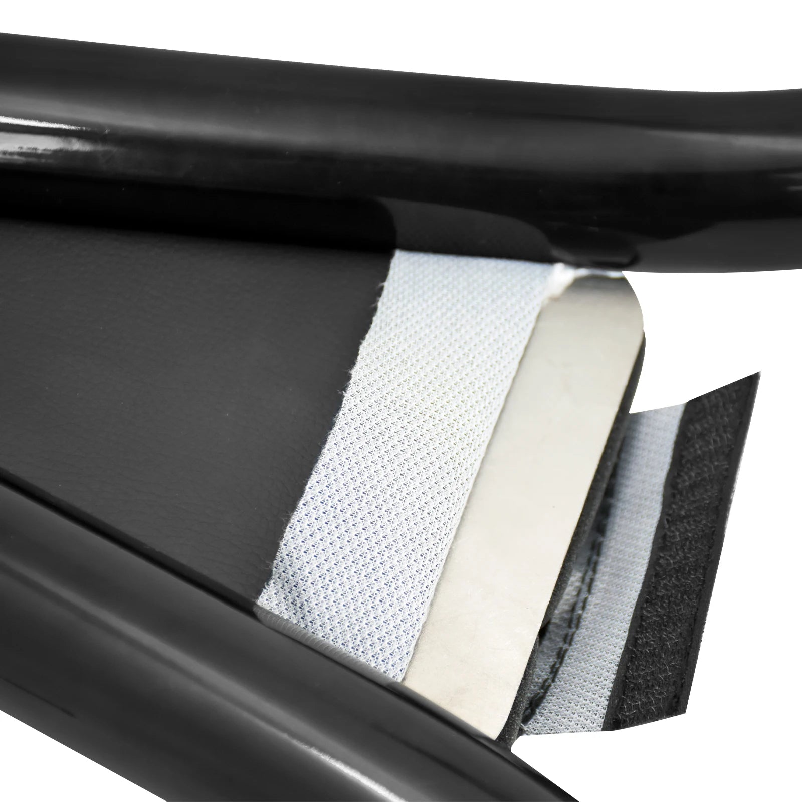 Motorcycle 16'' Detachable Rear Passenger Backrests Sissy Bar Pad For Harley Touring CVO Road King Electra Street Glide 09-2025