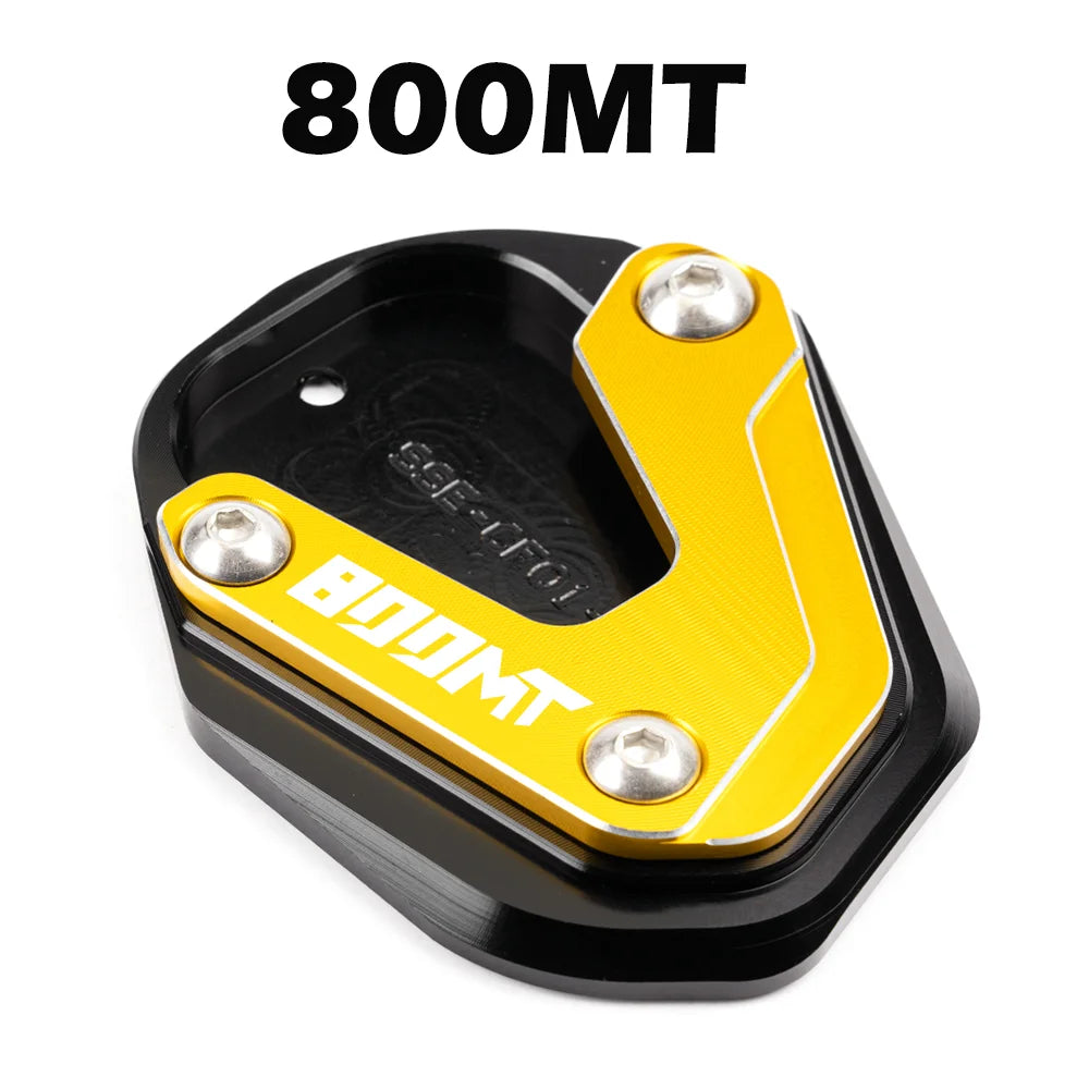 For CFMOTO 450MT 800MT 800MT-X MT450 MT800 MT 450 800 MTX 800MTX Motorcycle Accessories Kickstand Pad Side Stand Foot Extension – MOWOK CNC Aluminum Anodized Gold Blue Grey Red Sky Blue Black